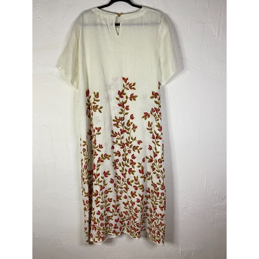Printfresh Pencil + Paper Co Linen Dress size XL Floral - Picture 7 of 11